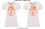 Damen T-Shirt rund Ausschnitt 2/3 Loch Stute für harte Reiter
