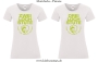 Damen T-Shirt rund Ausschnitt 2/3 Loch Stute für harte Reiter