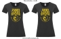 Damen T-Shirt rund Ausschnitt 2/3 Loch Stute für harte Reiter
