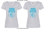 Damen T-Shirt mit V Ausschnitt 2/3 Loch Stute für harte Reiter
