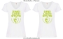 Damen T-Shirt mit V Ausschnitt 2/3 Loch Stute für harte Reiter
