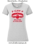 Damen T-Shirt rund Ausschnitt F-CAW-F silence is golden