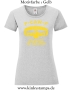 Damen T-Shirt rund Ausschnitt F-CAW-F silence is golden
