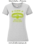Damen T-Shirt rund Ausschnitt F-CAW-F silence is golden