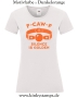 Damen T-Shirt rund Ausschnitt F-CAW-F silence is golden