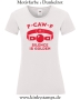 Damen T-Shirt rund Ausschnitt F-CAW-F silence is golden