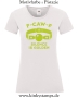 Damen T-Shirt rund Ausschnitt F-CAW-F silence is golden