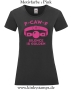 Damen T-Shirt rund Ausschnitt F-CAW-F silence is golden