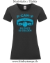 Damen T-Shirt rund Ausschnitt F-CAW-F silence is golden