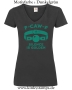 Damen T-Shirt mit V Ausschnitt F-CAW-F silence is golden