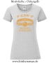 Damen T-Shirt mit V Ausschnitt F-CAW-F silence is golden