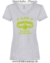 Damen T-Shirt mit V Ausschnitt F-CAW-F silence is golden