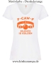 Damen T-Shirt mit V Ausschnitt F-CAW-F silence is golden