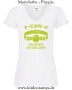Damen T-Shirt mit V Ausschnitt F-CAW-F silence is golden