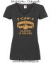 Damen T-Shirt mit V Ausschnitt F-CAW-F silence is golden