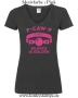 Damen T-Shirt mit V Ausschnitt F-CAW-F silence is golden