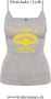 Damen Top mit Träger F-CAW-F silence is golden