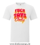 Herren T-Shirt Fucktoys only