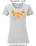 Damen T-Shirt rund Ausschnitt Meow Bitch