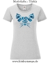 Damen T-Shirt rund Ausschnitt Meow Bitch
