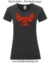 Damen T-Shirt rund Ausschnitt Meow Bitch