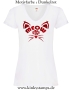 Damen T-Shirt mit V Ausschnitt Meow Bitch