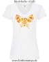 Damen T-Shirt mit V Ausschnitt Meow Bitch