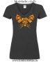 Damen T-Shirt mit V Ausschnitt Meow Bitch