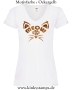 Damen T-Shirt mit V Ausschnitt Meow Bitch