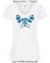 Damen T-Shirt mit V Ausschnitt Meow Bitch