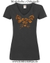Damen T-Shirt mit V Ausschnitt Meow Bitch