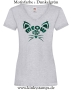 Damen T-Shirt mit V Ausschnitt Meow Bitch