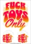 DTF Bügelmotiv Fucktoys only