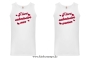 Herren Tanktop I love submissive men oder I love submissive women