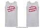 Herren Tanktop I love submissive men oder I love submissive women