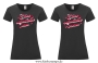 Damen T-Shirt rund Ausschnitt I love submissive men oder I love submissive women