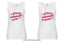 Damen Tanktop I love submissive men oder I love submissive women