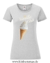 Damen T-Shirt rund Ausschnitt No Vanilla Club - Vanilla is not my flavor