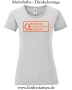 Damen T-Shirt rund Ausschnitt CE Geprüftes Hochleistungs Spielzeug 