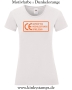 Damen T-Shirt rund Ausschnitt CE Geprüftes Hochleistungs Spielzeug 