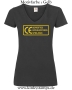 Damen T-Shirt mit V Ausschnitt CE Geprüftes Hochleistungs Spielzeug 