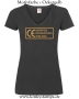 Damen T-Shirt mit V Ausschnitt CE Geprüftes Hochleistungs Spielzeug 