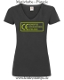 Damen T-Shirt mit V Ausschnitt CE Geprüftes Hochleistungs Spielzeug 