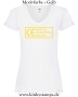 Damen T-Shirt mit V Ausschnitt CE Geprüftes Hochleistungs Spielzeug 