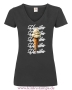 Damen T-Shirt mit V Ausschnitt No Vanilla
