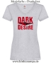 Damen T-Shirt mit V Ausschnitt Dark Desire