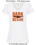 Damen T-Shirt mit V Ausschnitt Dark Desire