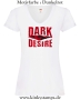 Damen T-Shirt mit V Ausschnitt Dark Desire