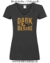 Damen T-Shirt mit V Ausschnitt Dark Desire