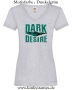 Damen T-Shirt mit V Ausschnitt Dark Desire